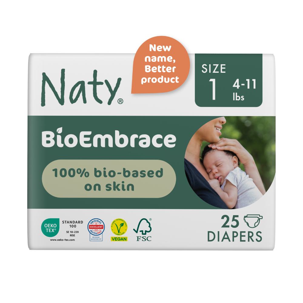 BioEmbrace Diapers, , grid, Eco by Naty